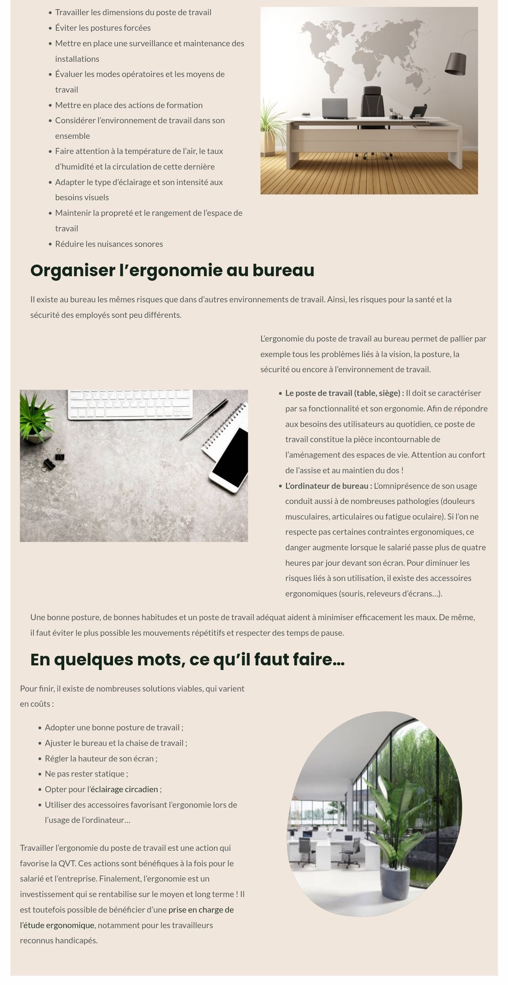 Article de blog Libu : ergonomie poste de travail